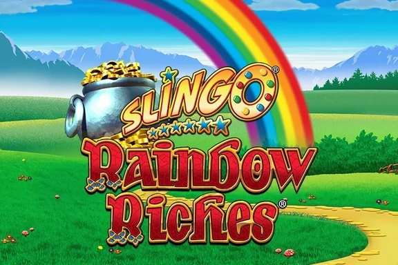 Capa do slot Slingo Rainbow Riches